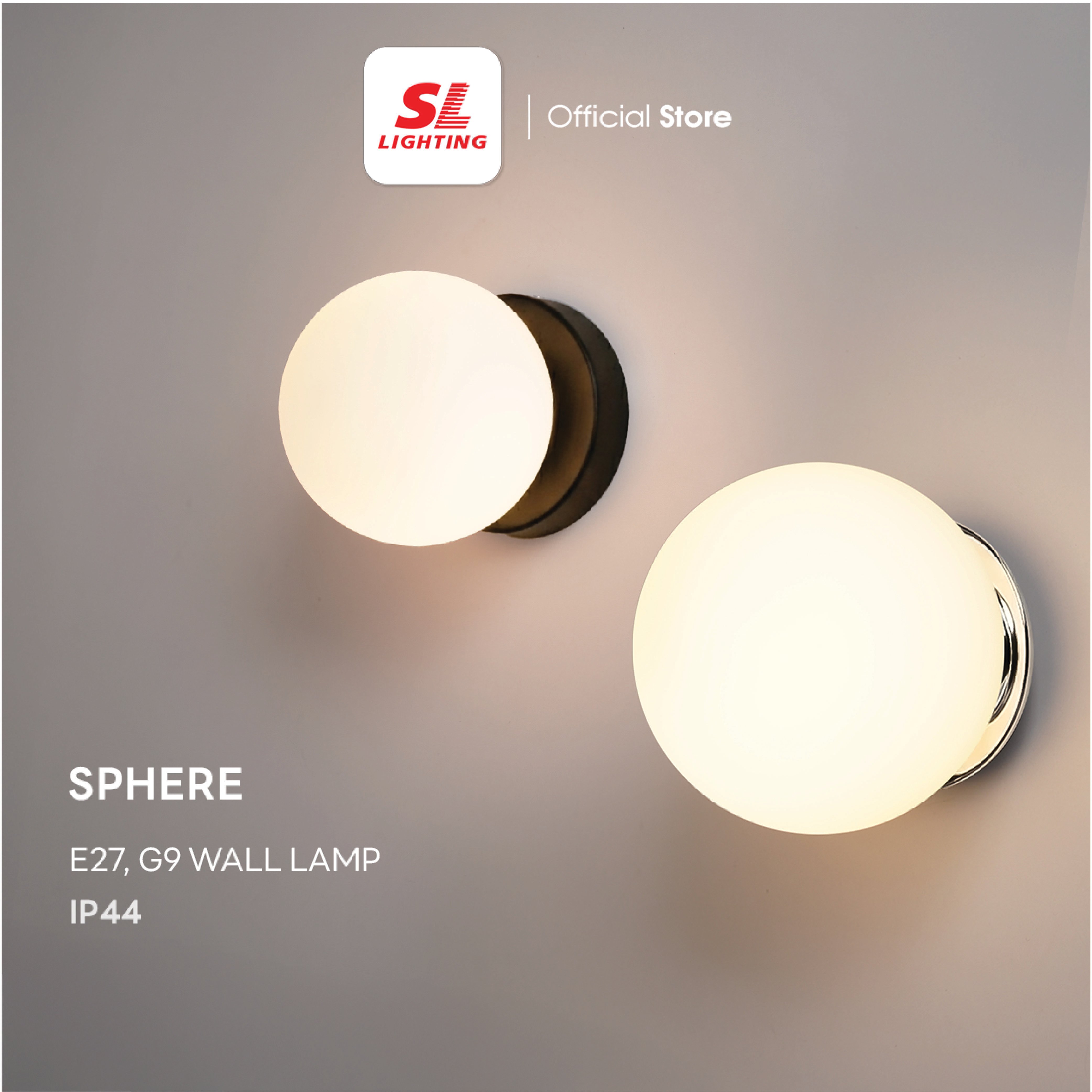 ไฟกิ่งภายใน SL LIGHTING SPHERE G9 12 ซม. สีโครเมียม_1