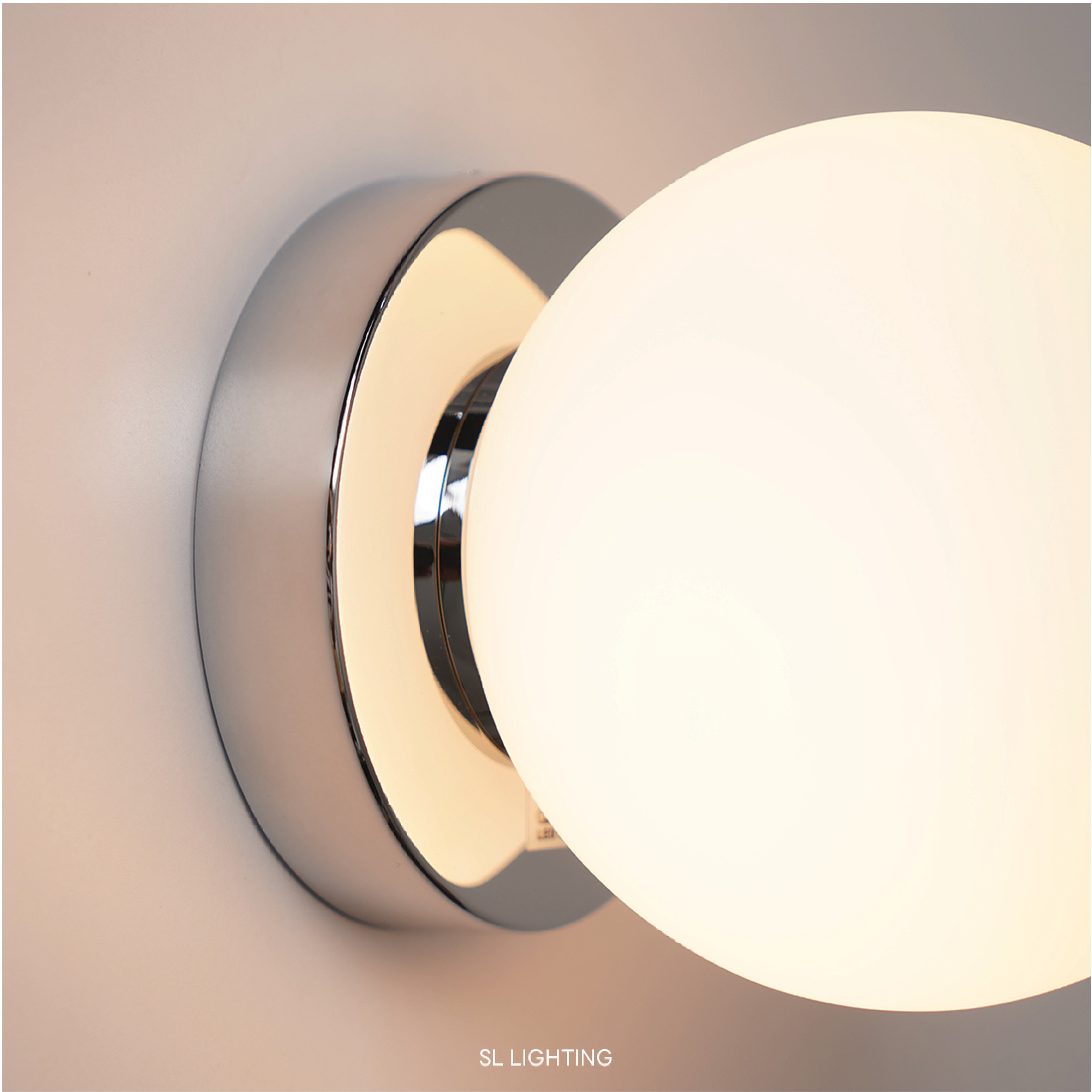 ไฟกิ่งภายใน SL LIGHTING SPHERE G9 12 ซม. สีโครเมียม_2