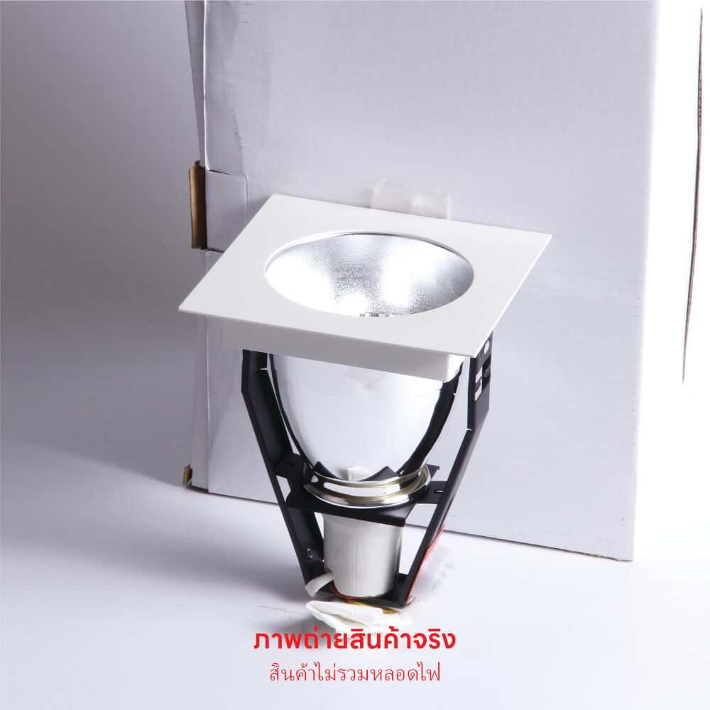 ดาวน์ไลท์ SL LIGHTING 634-1 ทรงสี่เหลี่ยม สีขาว