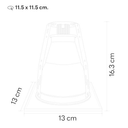 ดาวน์ไลท์ SL LIGHTING 634-1 ทรงสี่เหลี่ยม สีขาว_2