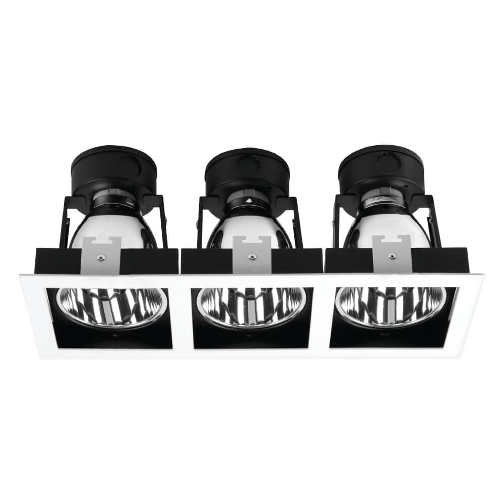 ดาวน์ไลท์ SL LIGHTING 663 ทรงสี่เหลี่ยม สีขาว