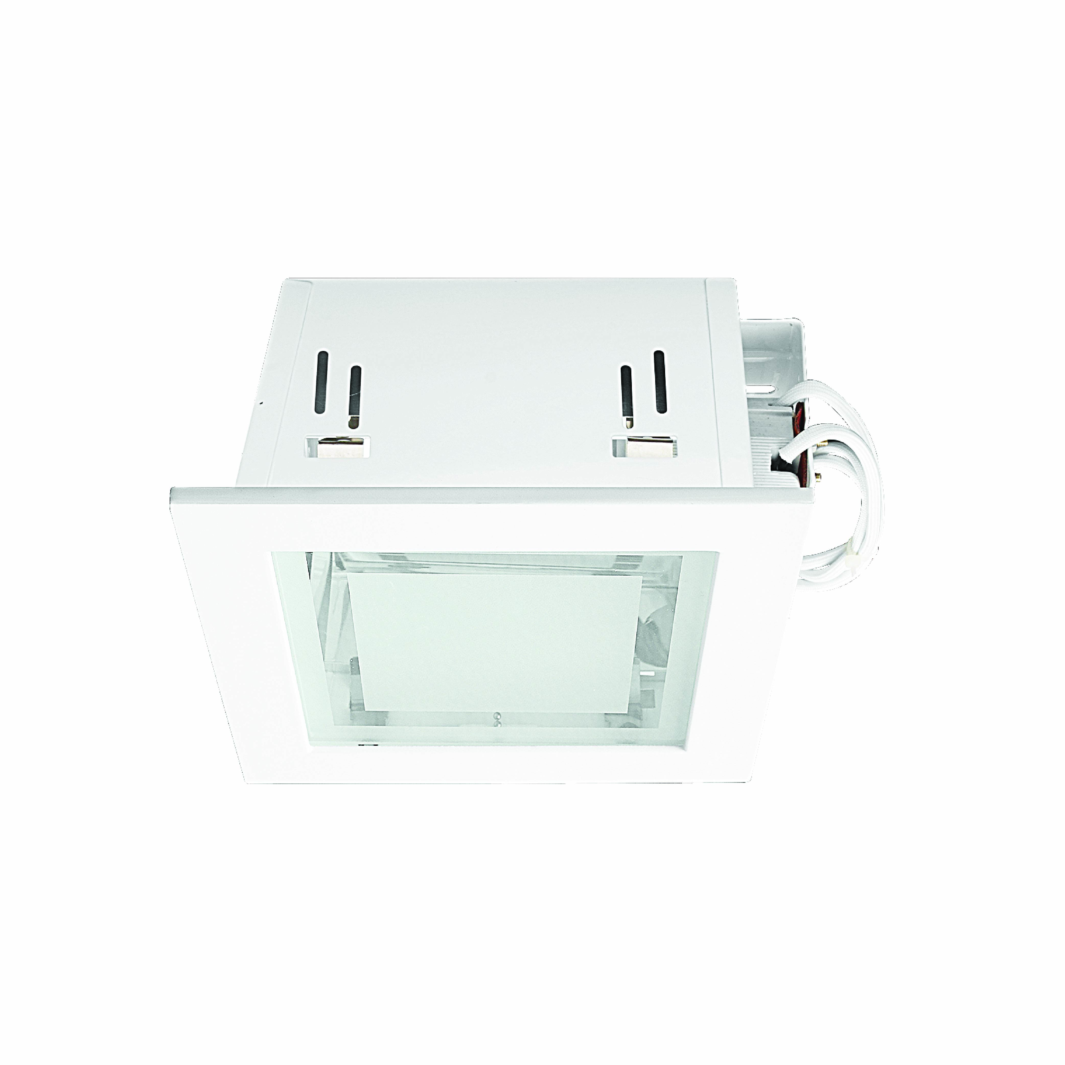 ดาวน์ไลท์ SL LIGHTING 612 E27 กลม สีขาว กระจกฝ้าตรงกลาง 2 ขั้ว_0
