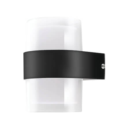 ไฟผนังภายนอก LED SL LIGHTING TER-02-2RD 8 วัตต์ WARM WHITE สีดำ (2ทาง)_0