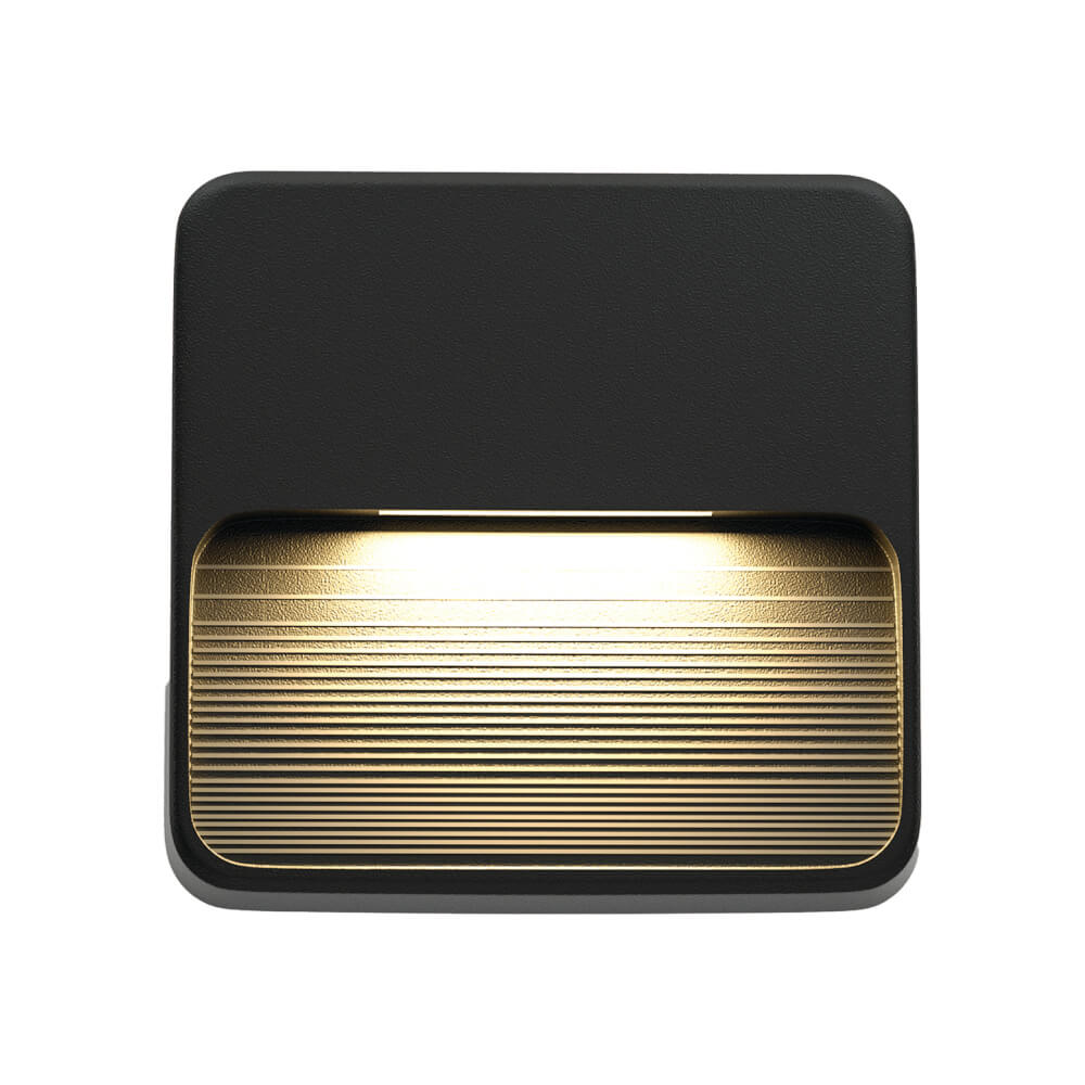 ไฟผนังภายนอก LED SL LIGHTING TER-03 2 วัตต์ WARM WHITE สีดำ