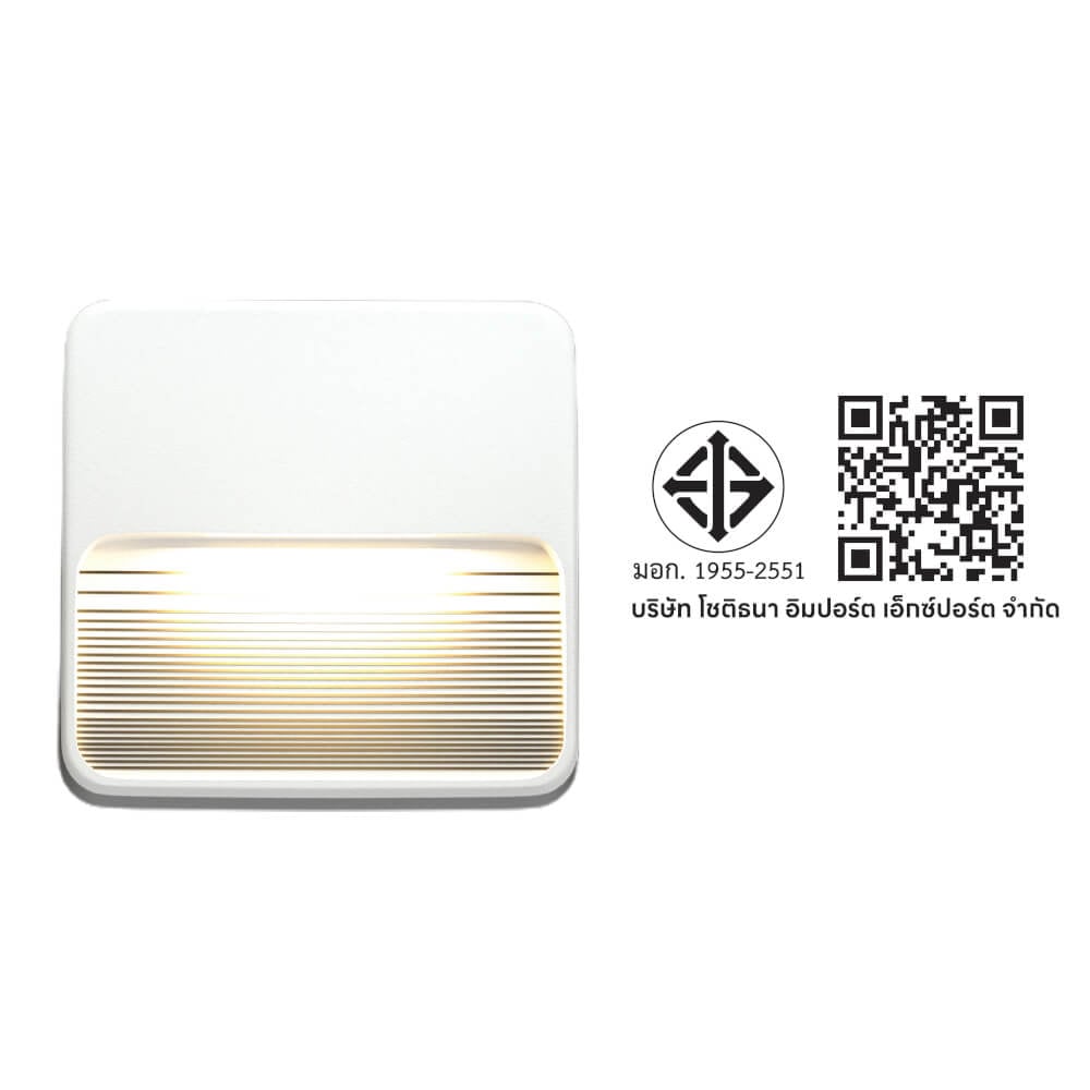 ไฟผนังภายนอก LED SL LIGHTING TER-03 2 วัตต์ WARM WHITE สีขาว