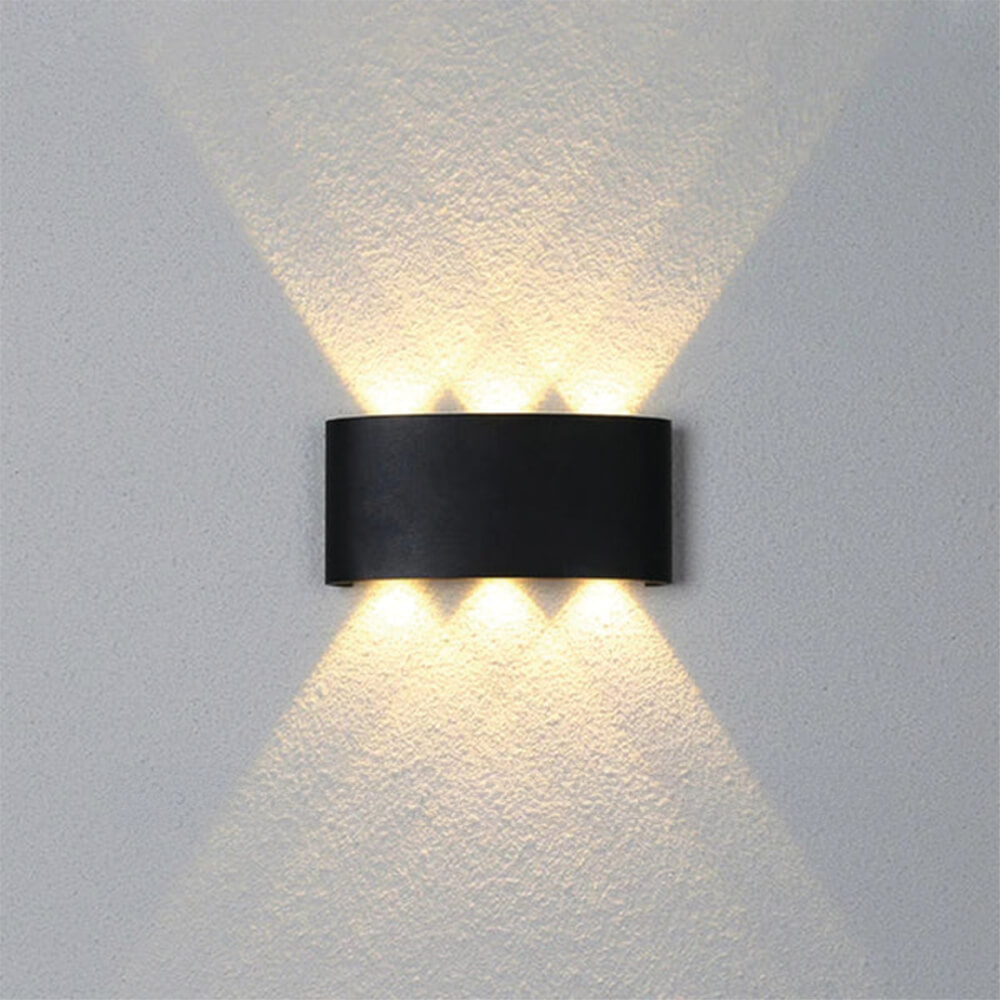 ไฟผนังภายนอก LED SL LIGHTING TER-06-3P 5.5 วัตต์ WARM WHITE สีดำ