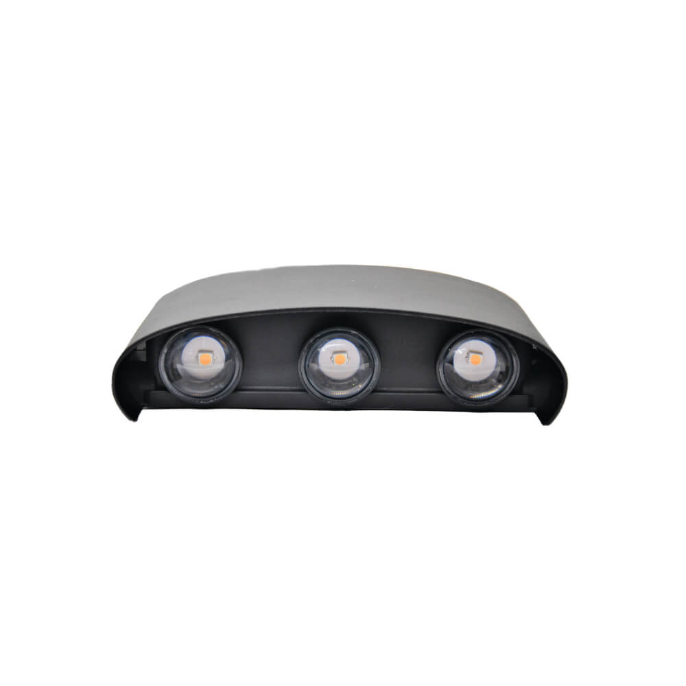 ไฟผนังภายนอก LED SL LIGHTING TER-06-3P 5.5 วัตต์ WARM WHITE สีดำ