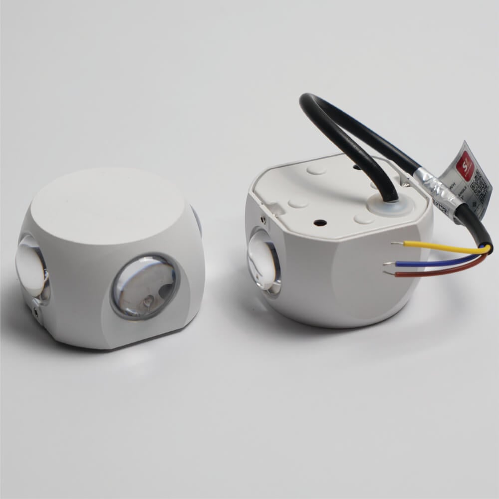 ไฟผนังภายนอก LED SL LIGHTING TER-07-2R 2 วัตต์ WARM WHITE สีขาว