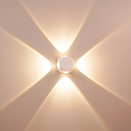 ไฟผนังภายนอก LED SL LIGHTING TER-07-4R 4 วัตต์ WARM WHITE สีขาว_5