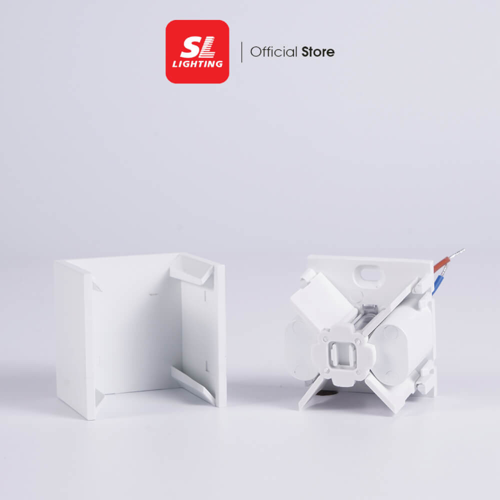 ไฟผนังภายนอก LED SL LIGHTING TER-08-2R 2 วัตต์ WARM WHITE สีดำ