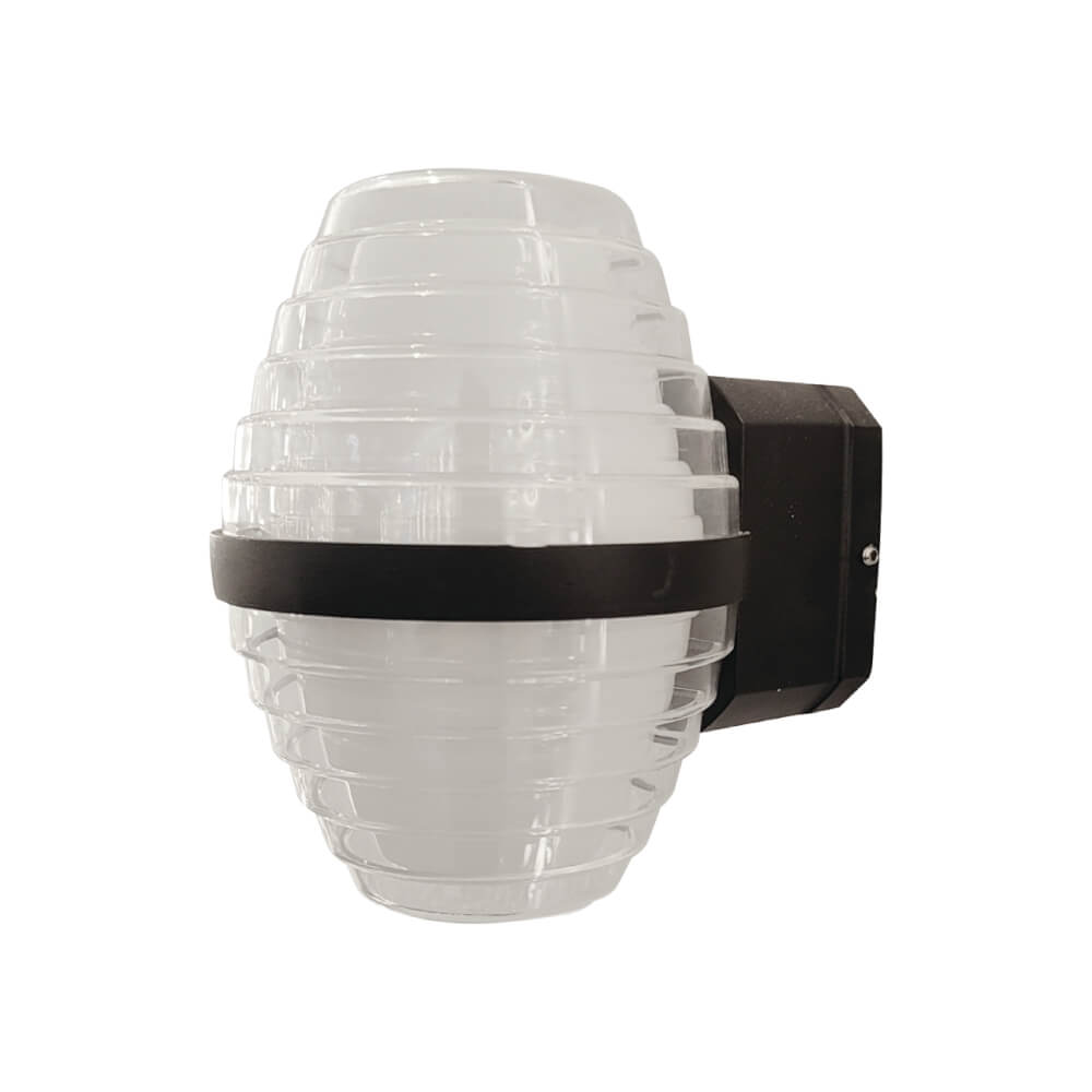 ไฟผนังภายนอก LED SL LIGHTING TER2-PC 12 วัตต์ WARM WHITE สีดำ