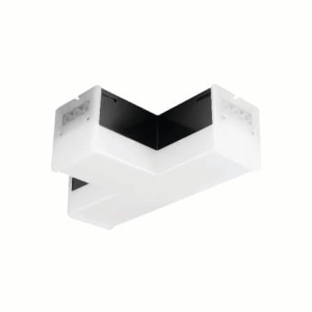 ตัวต่อโคมไฟออฟฟิศ LED SL LIGHTING THELINE 10W เปลี่ยนได้ 3 แสง 3ทาง สีดำ_0