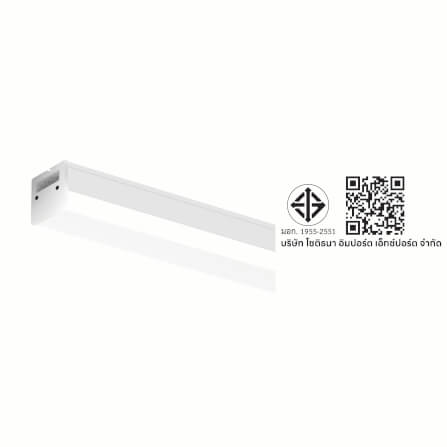 โคมไฟออฟฟิศ LED SL LIGHTING THELINE 20W 60 ซม. เปลี่ยนได้ 3 แสง สีขาว_4