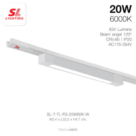 แทรคไลท์ LED SL LIGHTING TL-FG 20 วัตต์ DAY LIGHT สีขาว_1