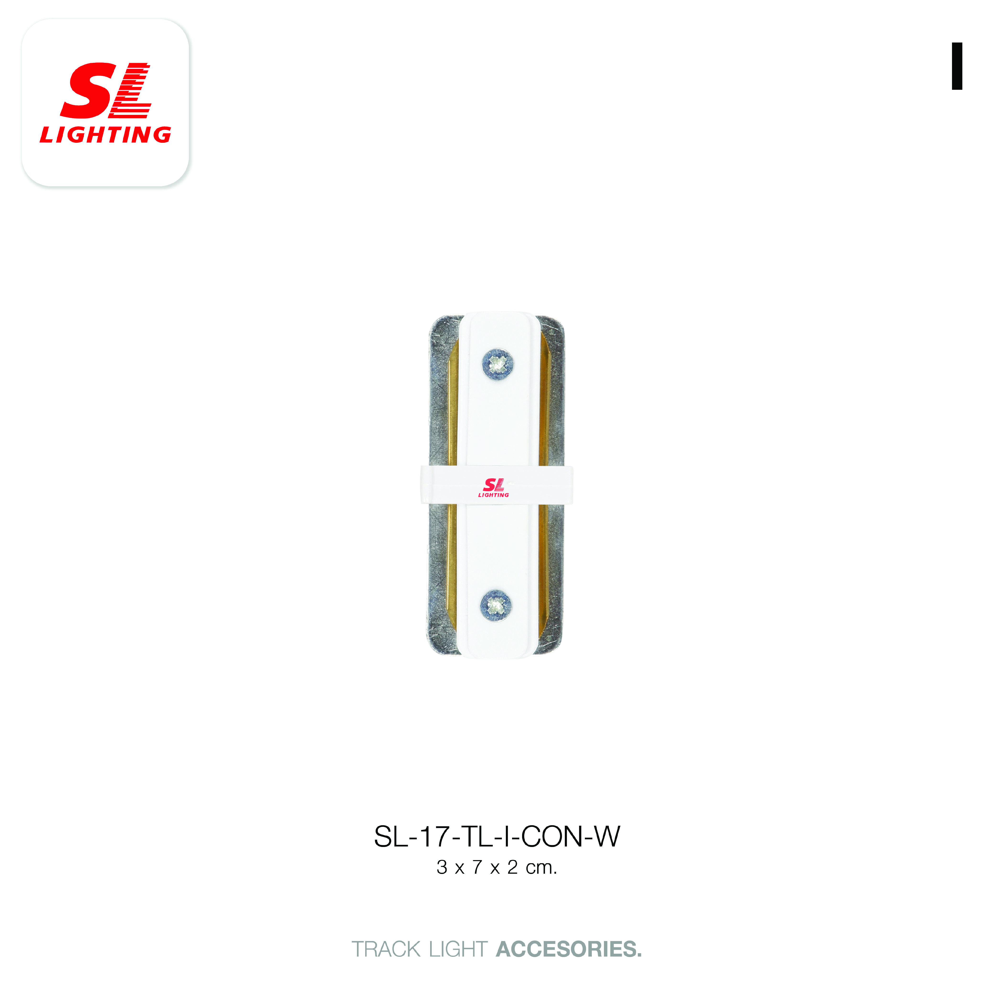 ข้อต่อรางไฟแทรคไลท์ SL LIGHTING TL-I สีขาว