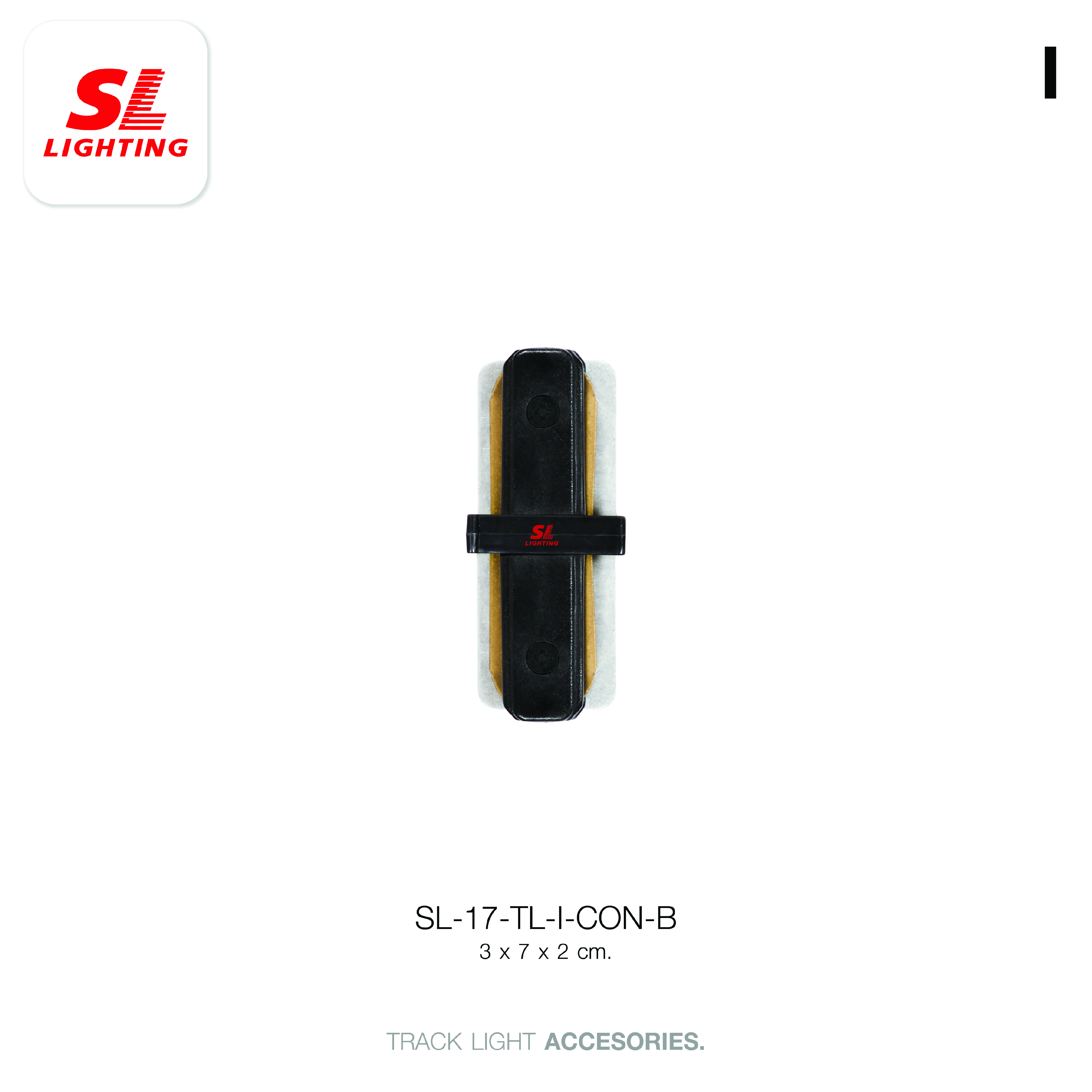 ข้อต่อรางไฟแทรคไลท์ SL LIGHTING TL-I  สีดำ_4
