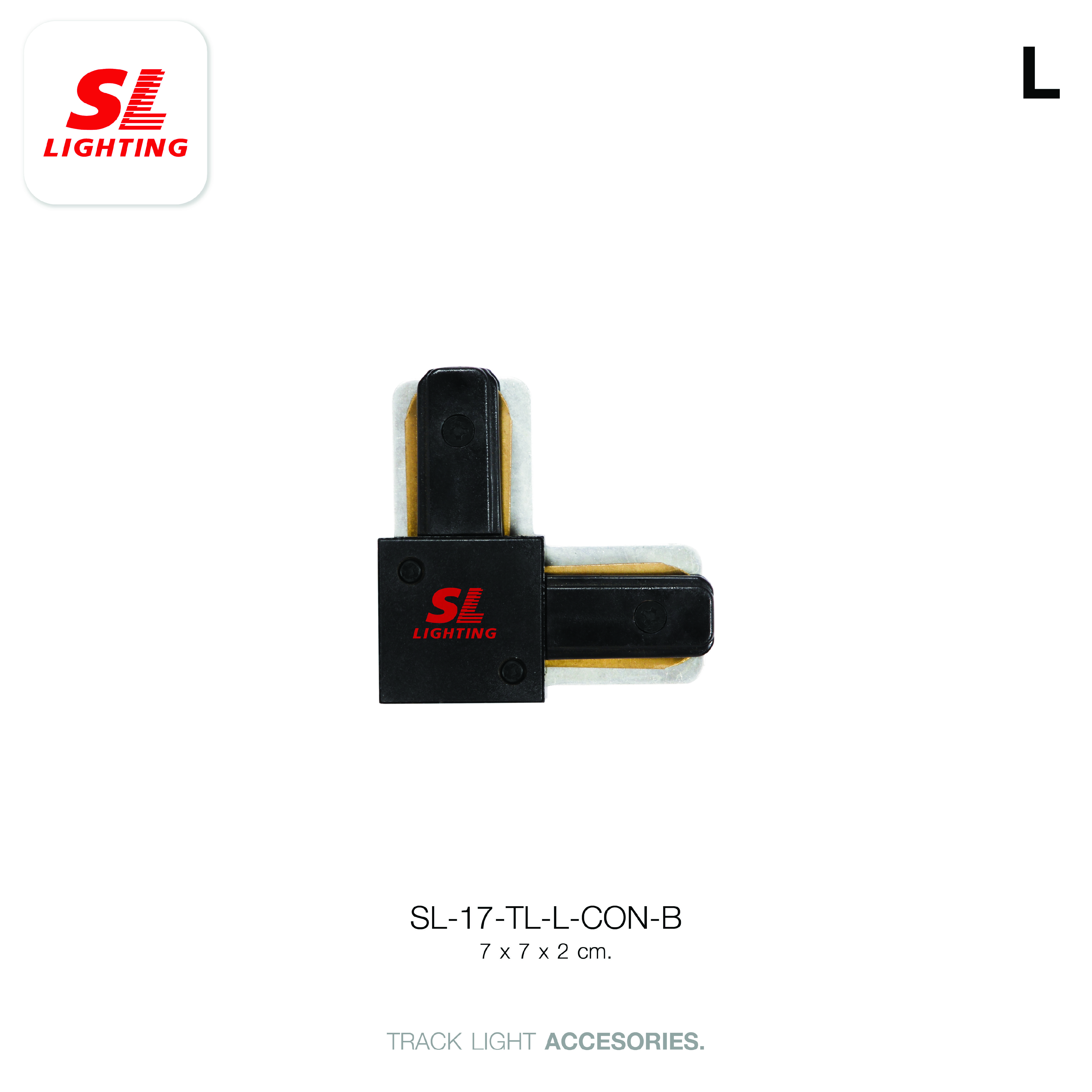 ข้อต่อรางไฟแทรคไลท์ SL LIGHTING TL-I 2 ทาง สีดำ_4
