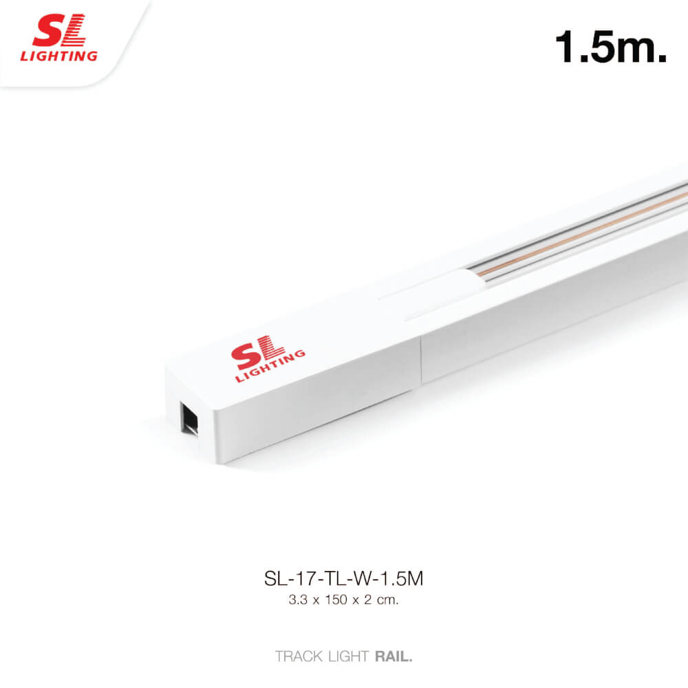 รางไฟแทรกไลท์ SL LIGHTING 1.5 ม. สีขาว