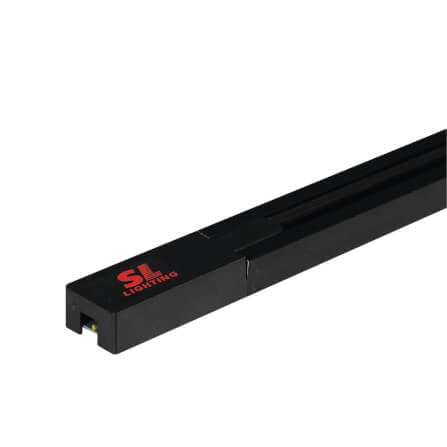 รางไฟแทรกไลท์ SL LIGHTING 2 ม. สีดำ_0