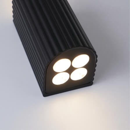 ไฟผนังภายนอก LED SL LIGHTING VASE 8 วัตต์ WARM WHITE สีดำ_2