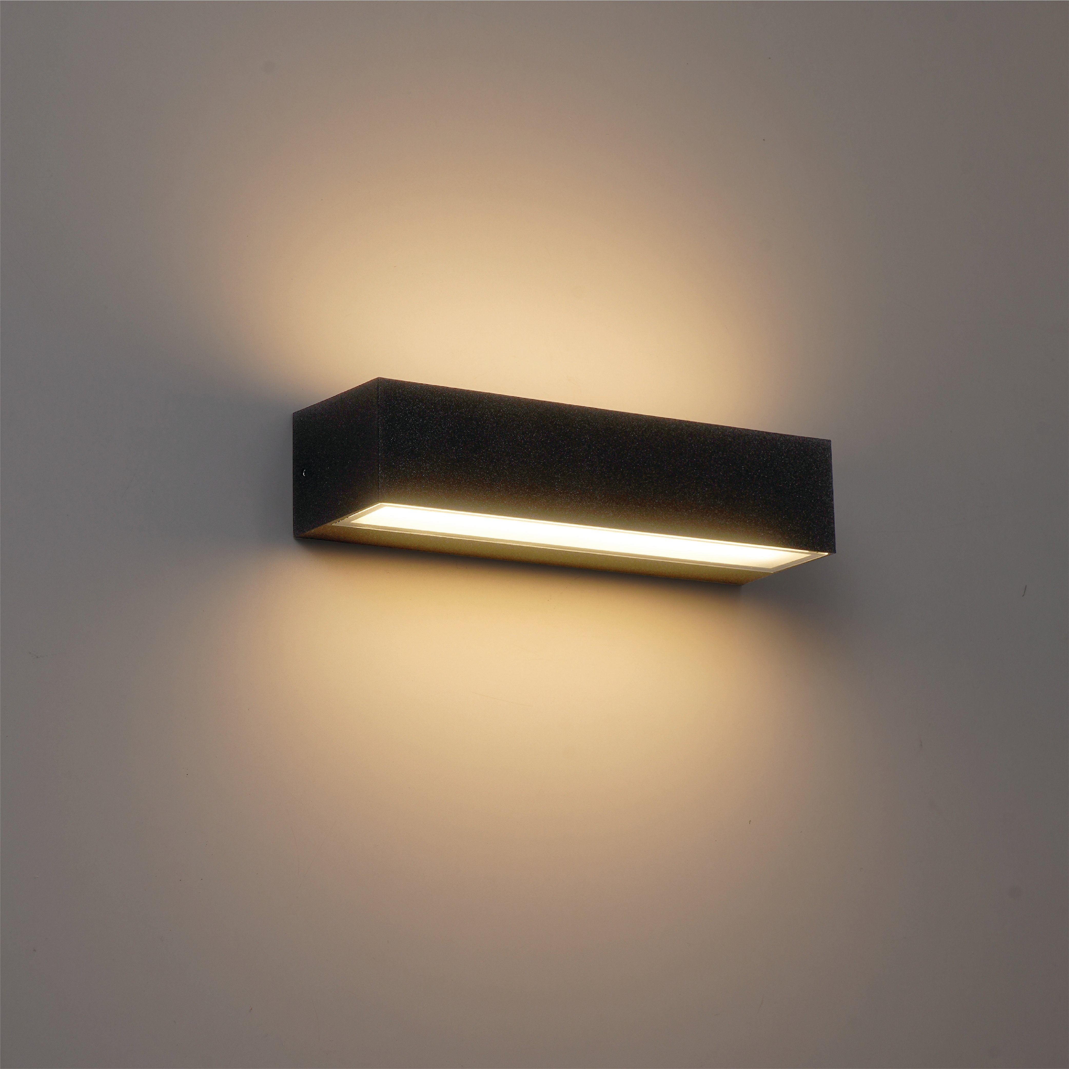 ไฟผนังภายนอก LED SL LIGHTING VELORA 24 วัตต์ ส่อง 2 ทาง WARM WHITE สีดำ_7