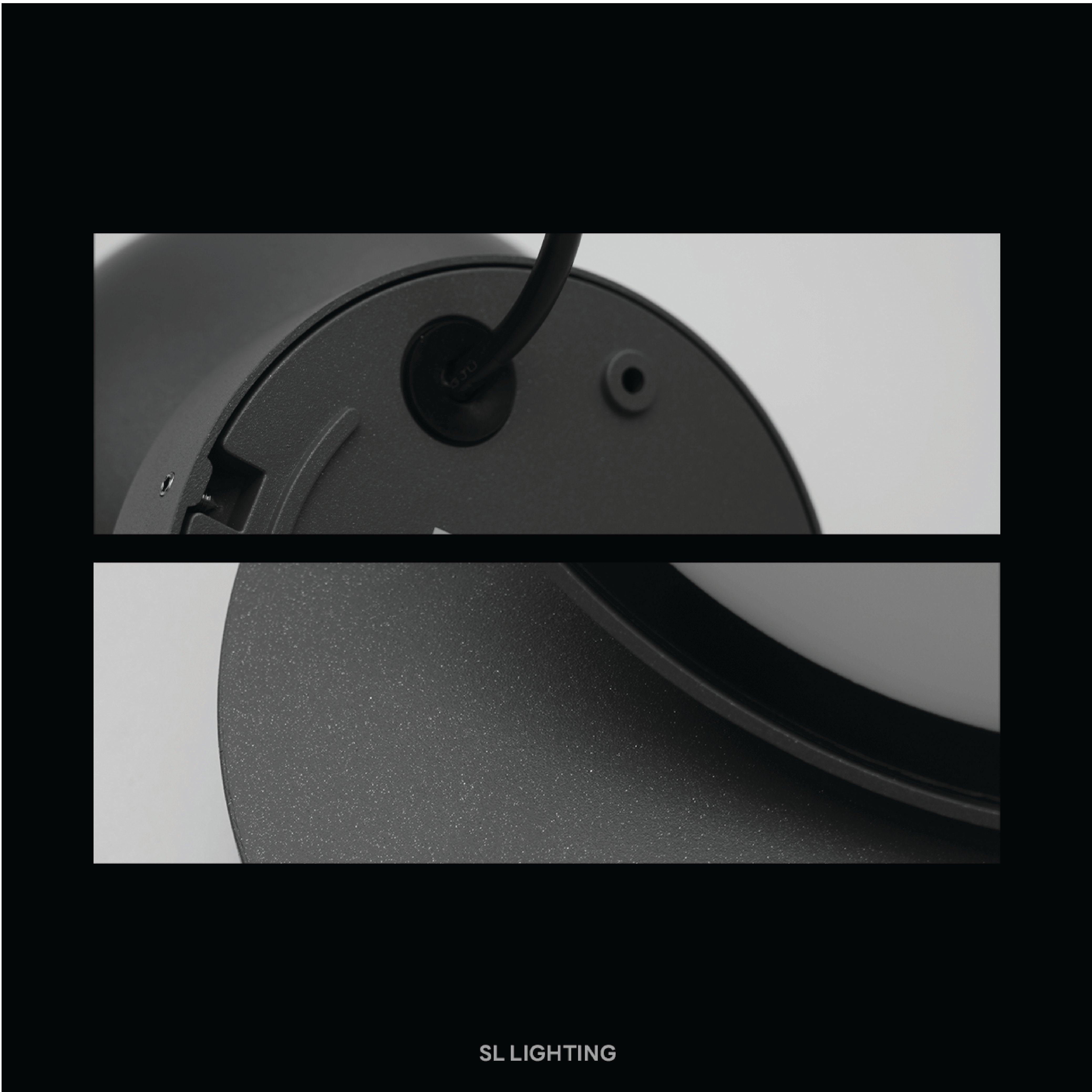 ไฟผนังภายนอก LED SL LIGHTING WHIRL 15 วัตต์ WARM WHITE สีเทา_3