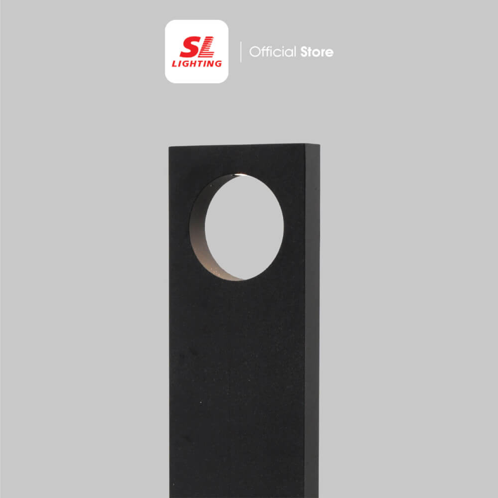 ไฟทางเดิน LED SL LIGHTING ZEN 10 วัตต์ WARM WHITE สีดำ