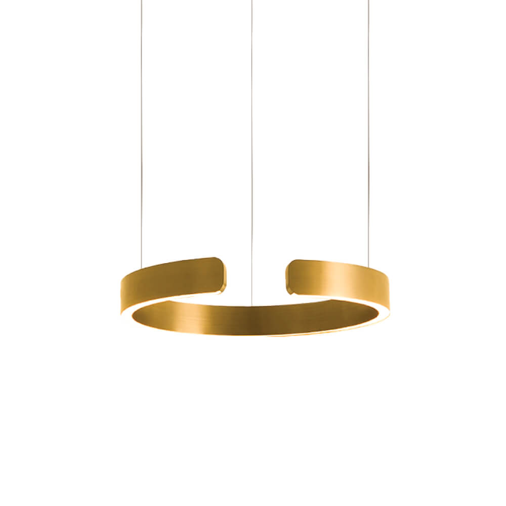 ไฟช่อ LED SL LIGHTING CIELO 35วัตต์ WARM WHITE/COOL WHITE/DAYLIGHT สีทองแชมเปญ 1 หัว ควบคุมการทำงานด้วยมือ