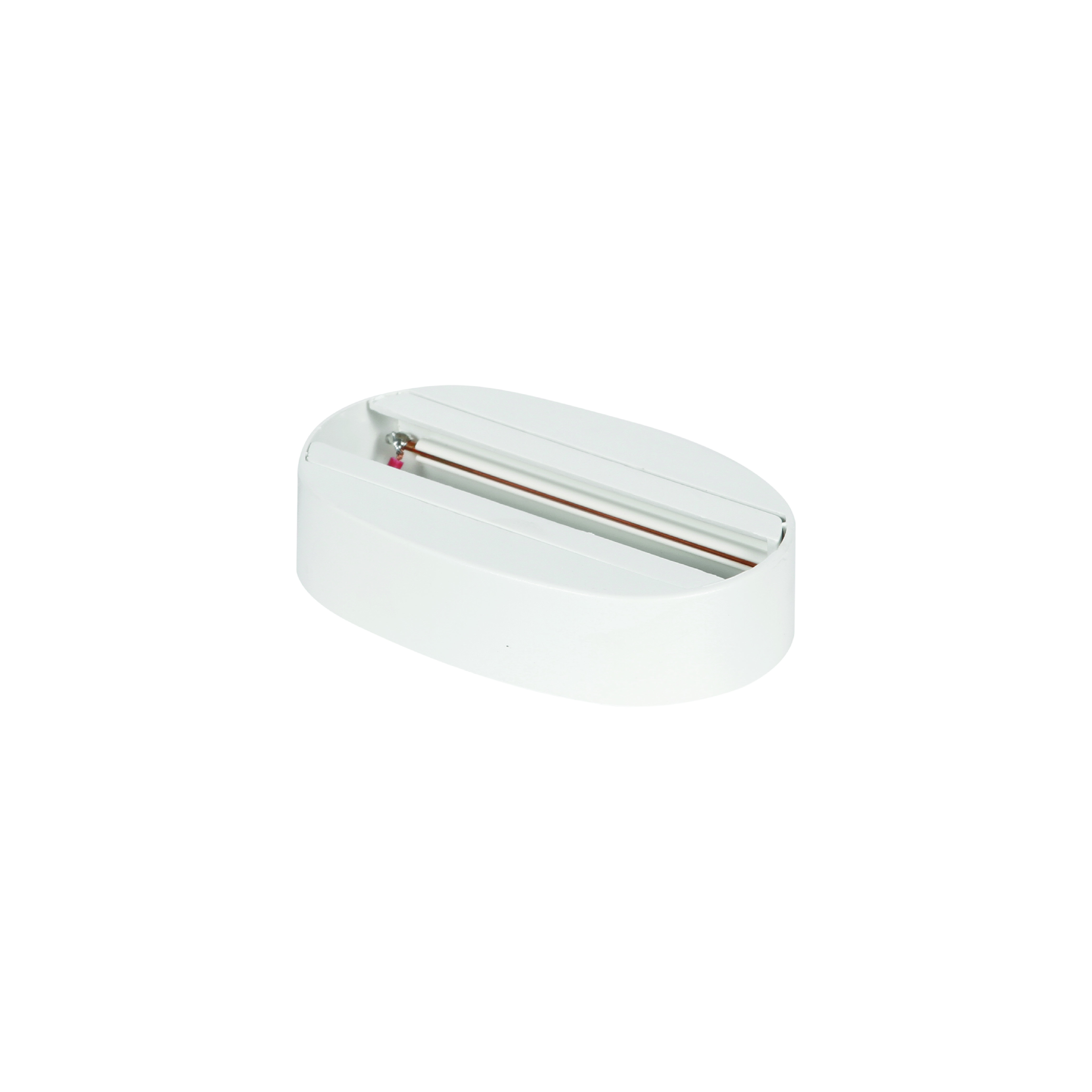 แป้นยึดแทรคไลท์ SL LIGHTING CEILING-CON สีขาว (แบบสั้น)