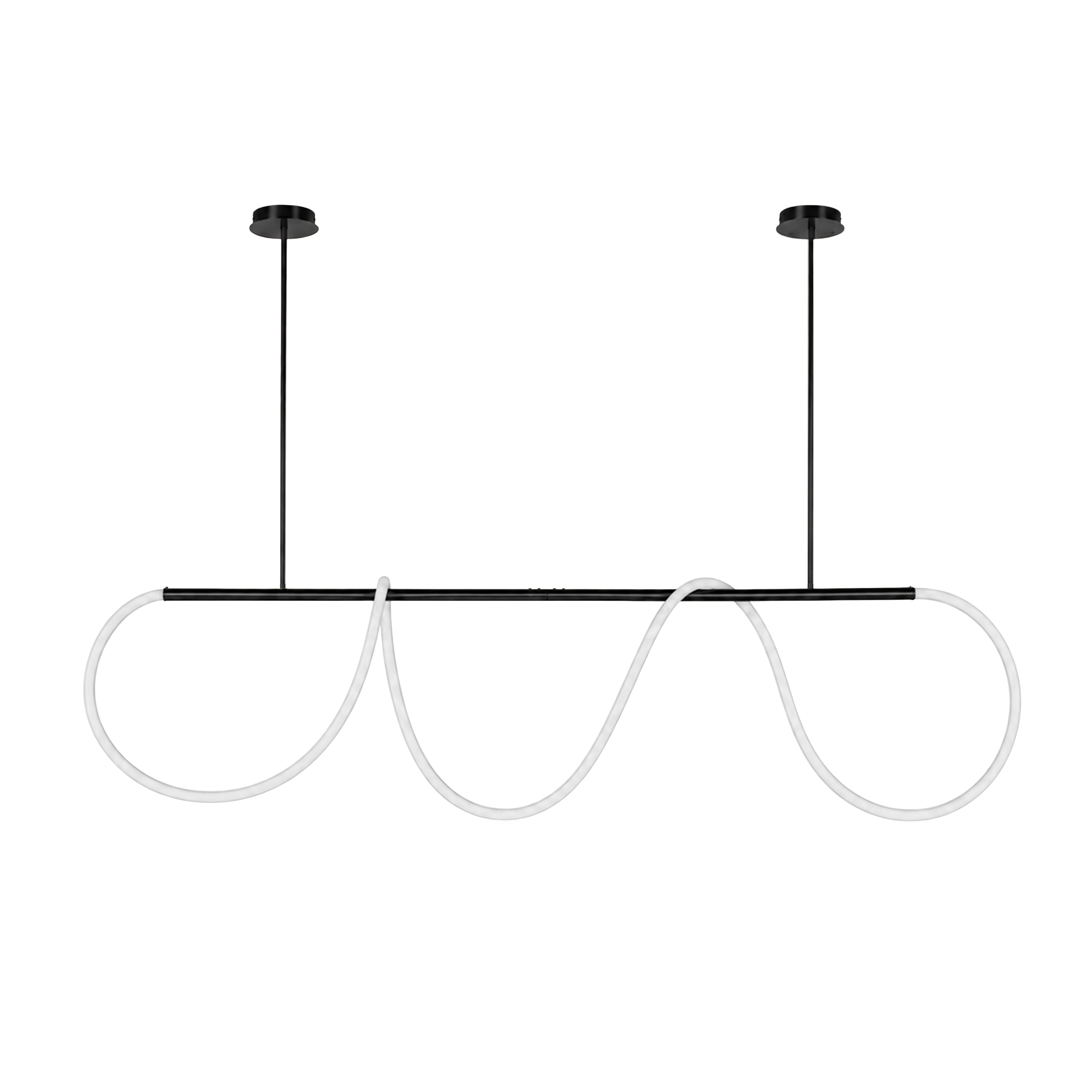 ไฟห้อยเดี่ยว LED SL LIGHTING รุ่น IVY 35 วัตต์ WARM WHITE สีดำ