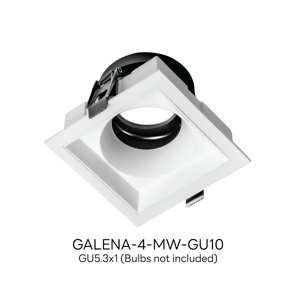 ดาวน์ไลท์ SL LIGHTING GALENA ทรงสี่เหลี่ยม สีขาว