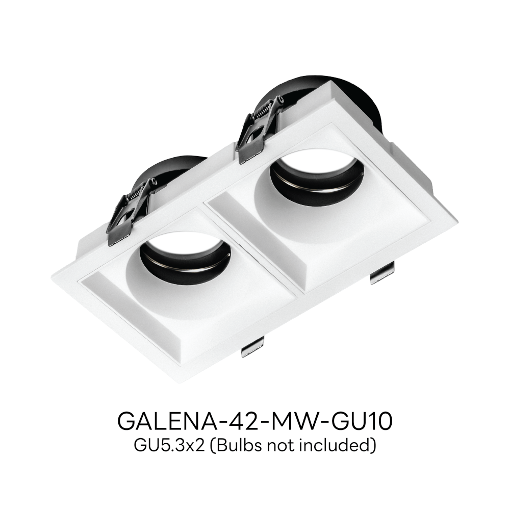ดาวน์ไลท์ SL LIGHTING GALENA ทรงสี่เหลี่ยม สีขาว