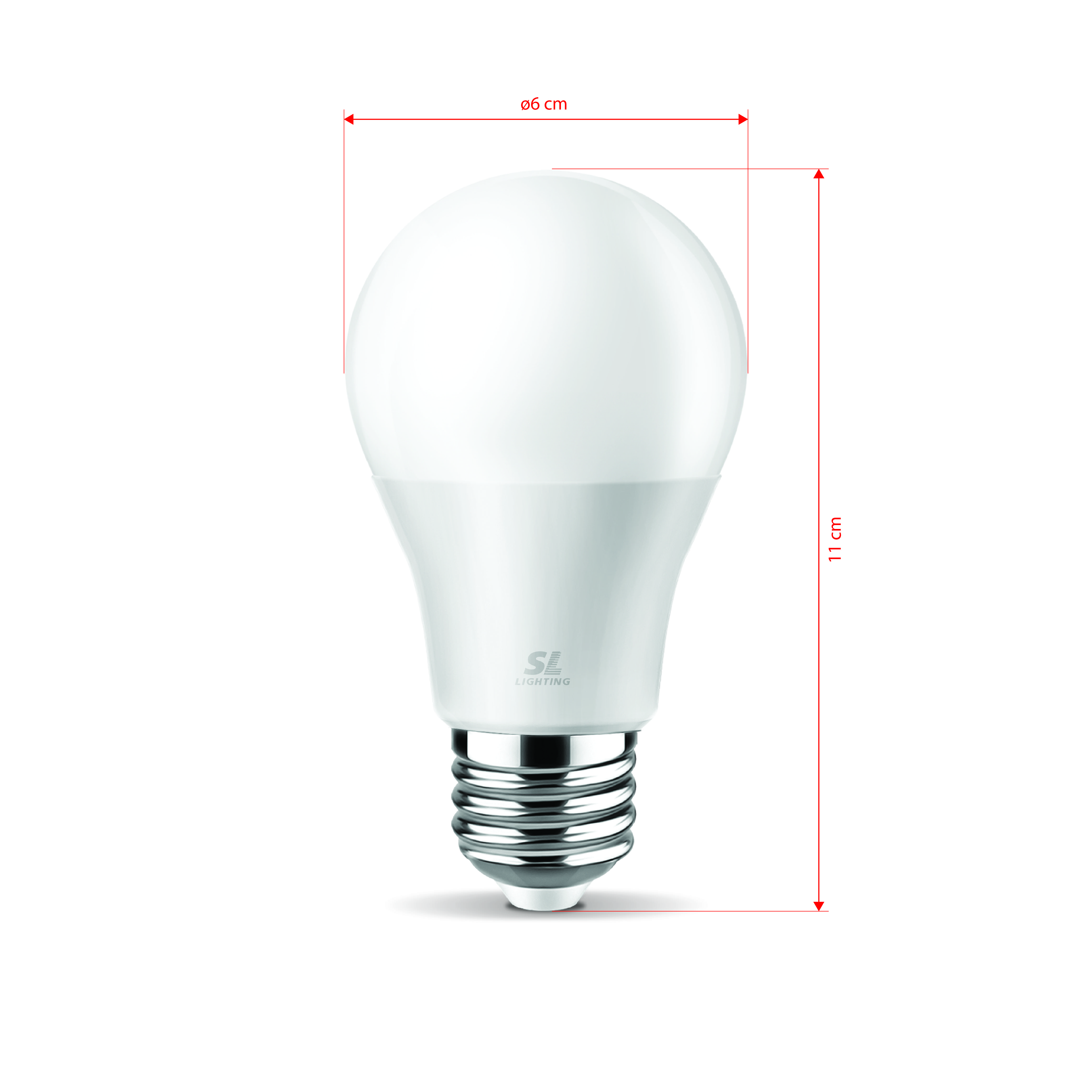 หลอด LED BULB SL LIGHTING 13 วัตต์ PURE WHITE E27_6