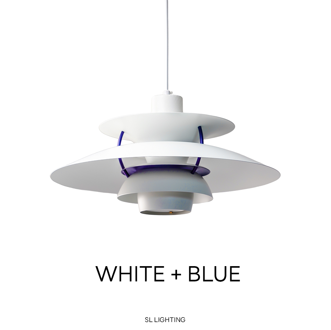 ไฟห้อย ดีไซน์สแกนดิเนเวียน SL LIGHTING รุ่น SCANDI-40-E27-OR E27 ขาว/ฟ้า