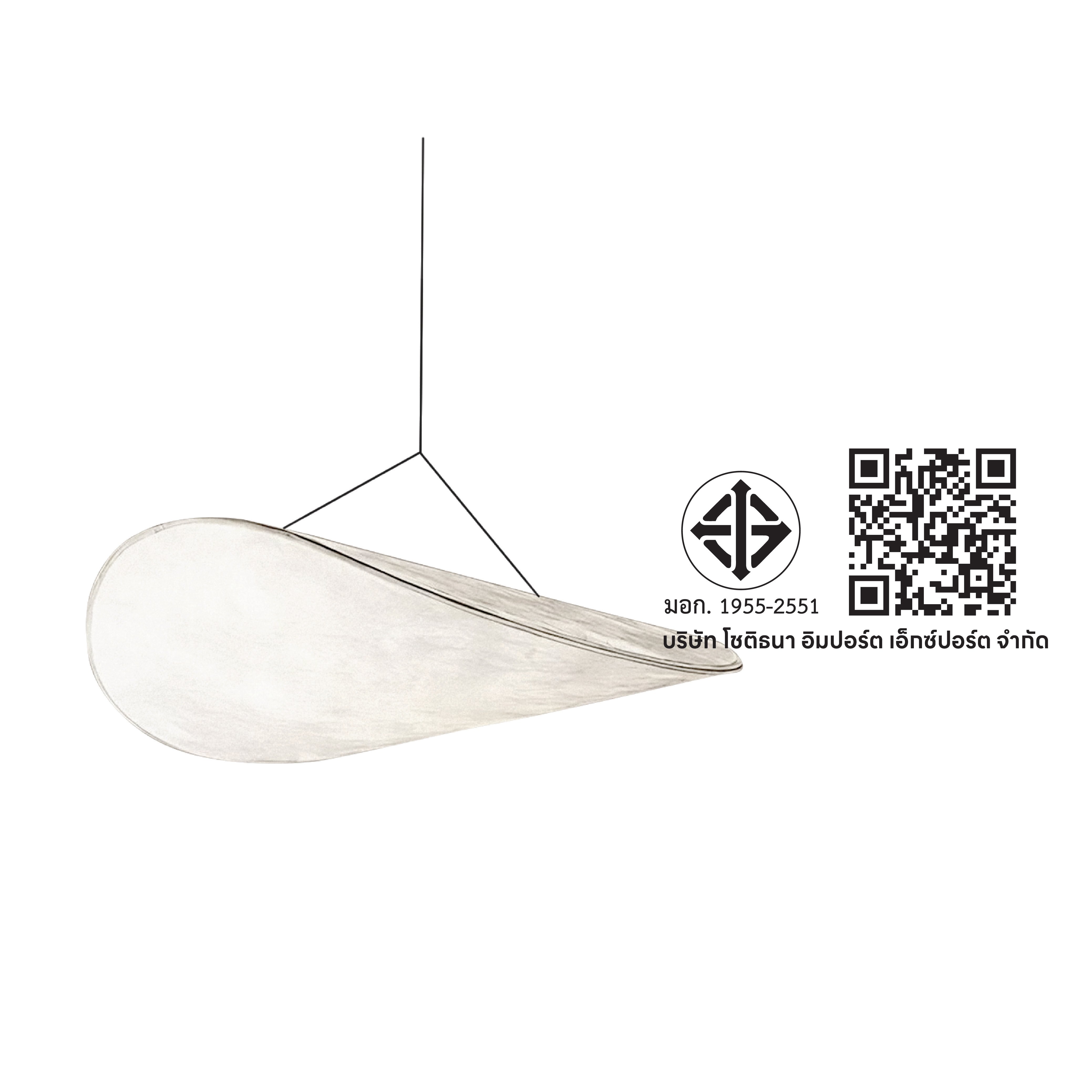 ไฟช่อ LED SL LIGHTING รุ่น CYMBAL 8 วัตต์ 40 ซม. WARM WHITE สีขาว