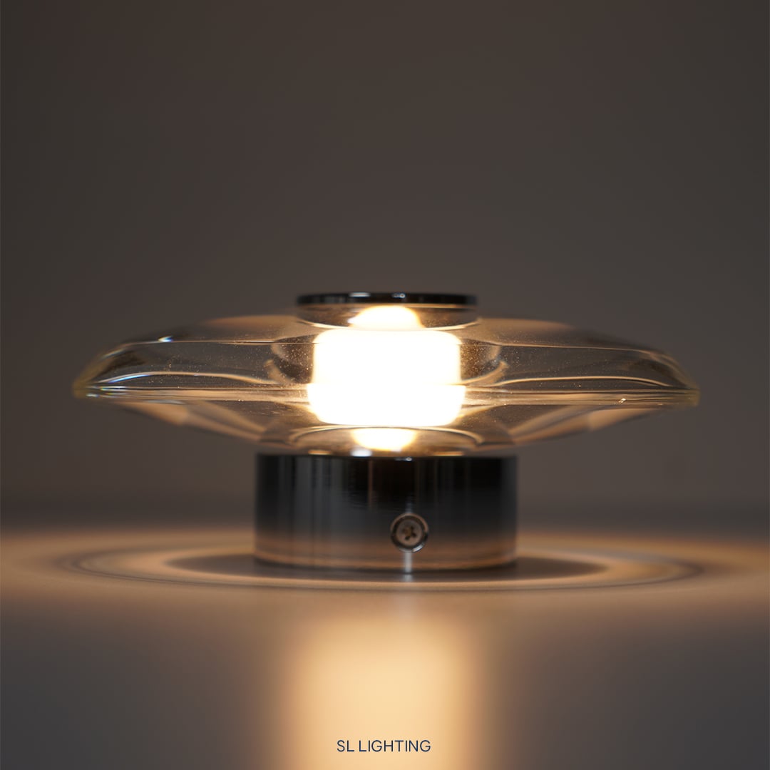 โคมไฟติดผนัง LED SL LIGHTING DIAL 8 วัตต์ WARM WHITE สีทอง_3