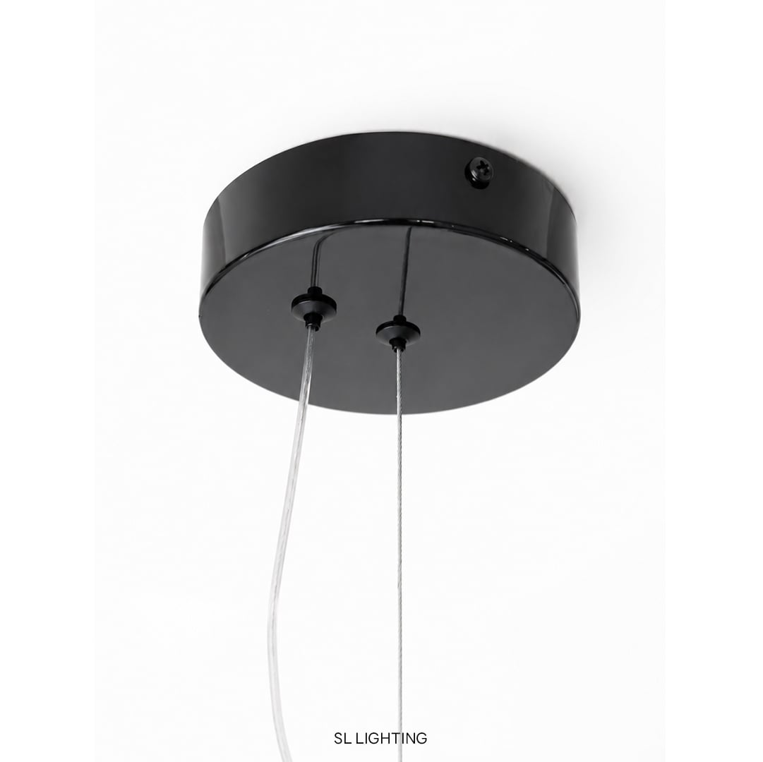 ไฟช่อ LED SL LIGHTING รุ่น DUNE 24 วัตต์ WARM WHITE สีดำ_3