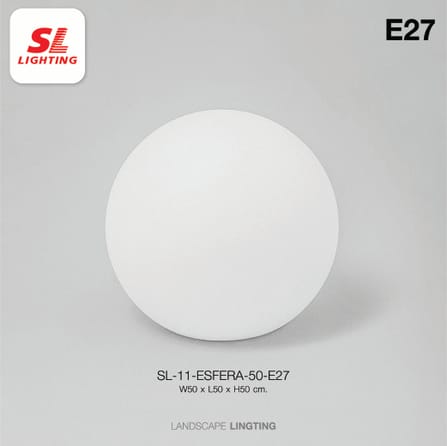 ไฟแต่งสวน SL LIGHTING ESFERA 50 ซม. กลม E27_4
