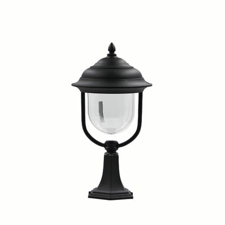ไฟหัวเสา SL LIGHTING 5002S E27 สีดำ_0