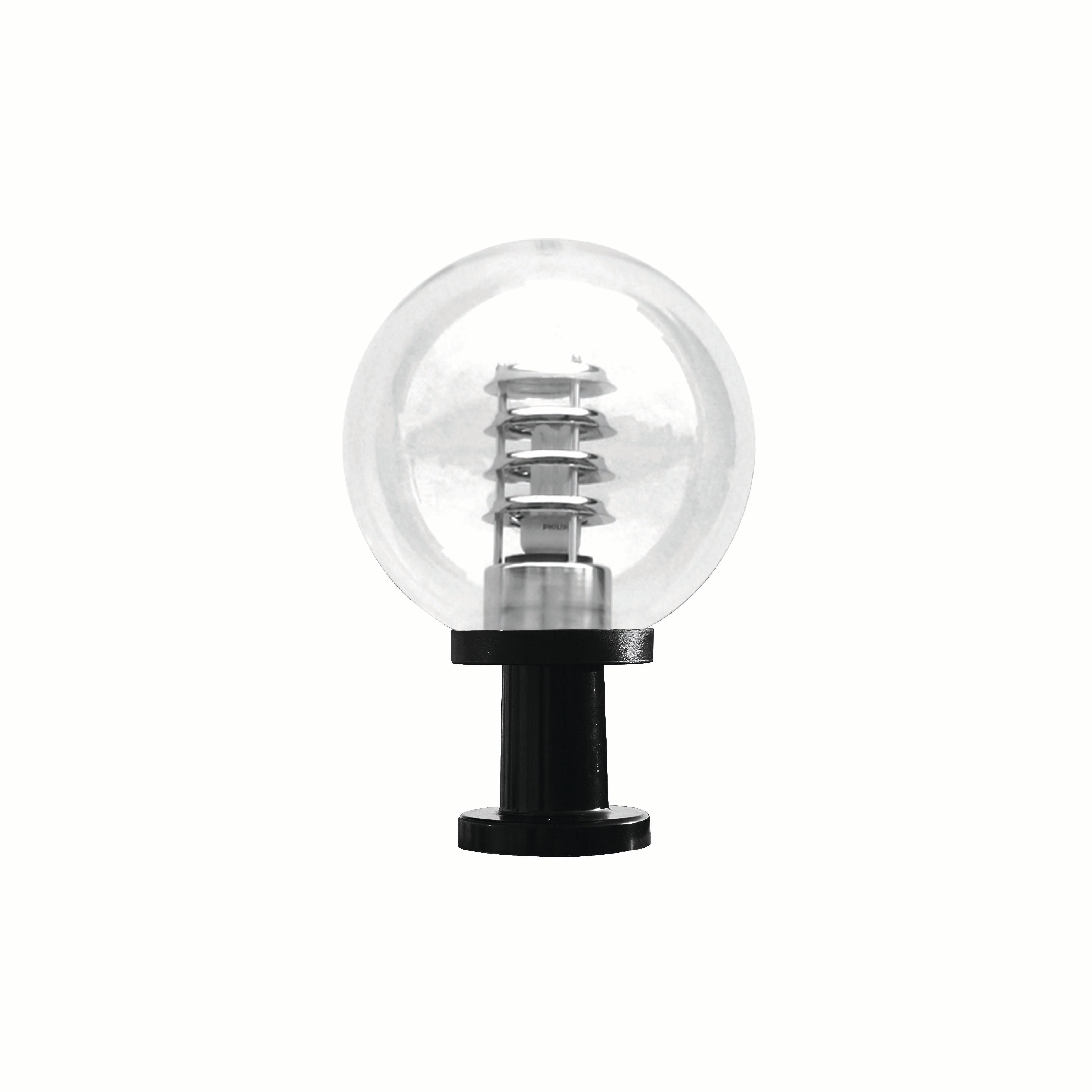 ไฟหัวเสา SL LIGHTING 8053S 10 นิ้ว E27 สีดำ_0