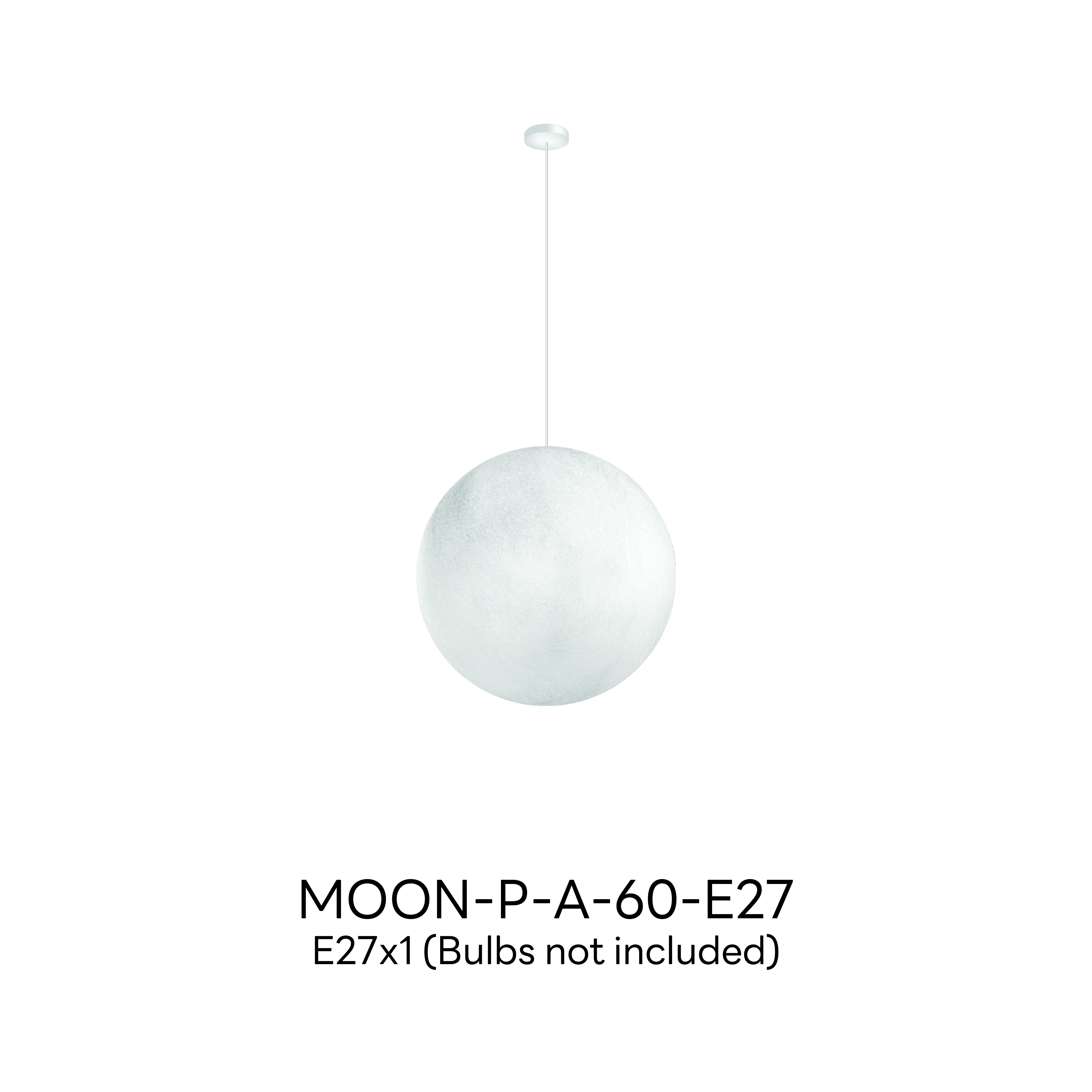 ไฟช่อ SL LIGHTING รุ่น MOON ขนาด 60 ซม. E27 สีขาว 1 หัว_3