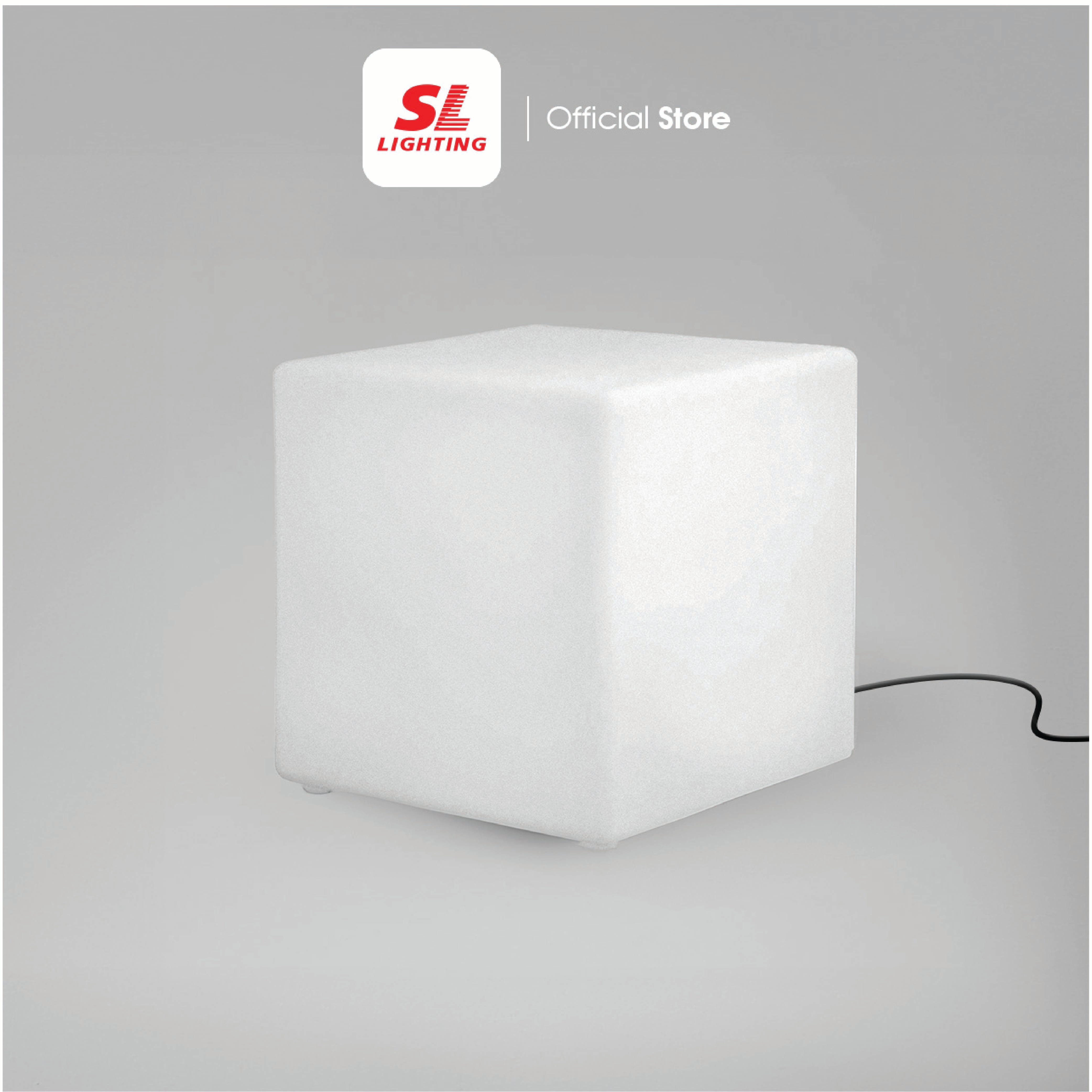 ไฟแต่งสวน SL LIGHTING CUBO 50 ซม. สี่เหลี่ยม E27_3