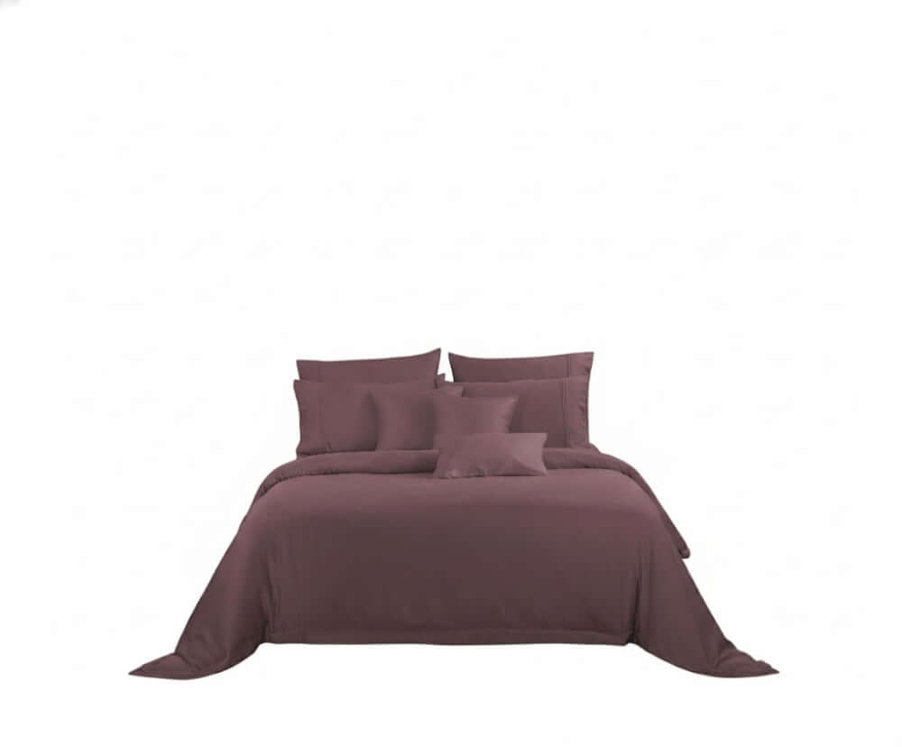 ปลอกผ้านวม ทวินไซซ์ AKEMI รุ่น ACCORD DOBBY 9557108114159 ขนาด 177 X 229 ซม. สี GINGKO OPERA WINE