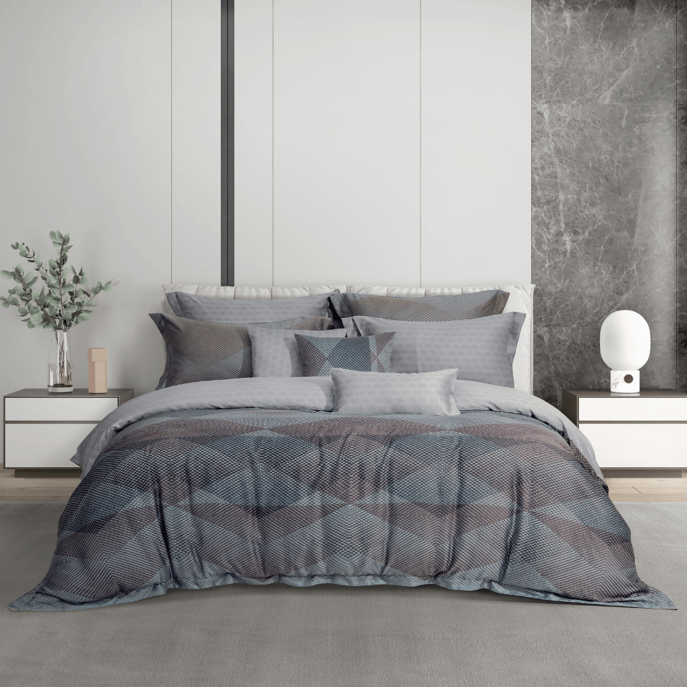 ชุดผ้าปูที่นอน 5 ฟุต 5 ชิ้น AKEMI รุ่น Ardent Prints 9557108672796 สี Berdge (ไม่รวมผ้านวม)