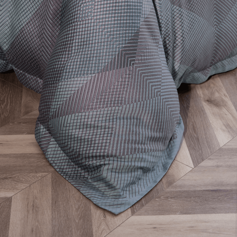 ชุดผ้าปูที่นอน 5 ฟุต 5 ชิ้น AKEMI รุ่น Ardent Prints 9557108672796 สี Berdge (ไม่รวมผ้านวม)