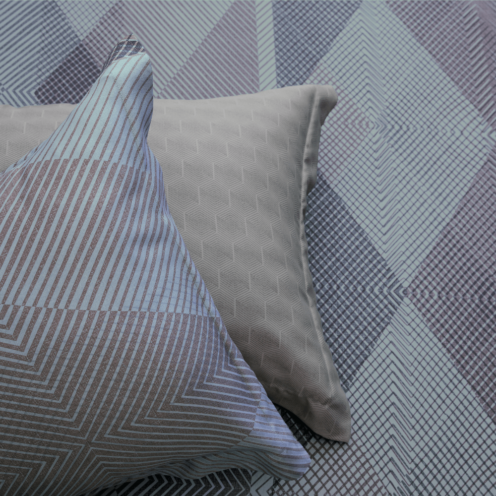 ชุดผ้าปูที่นอน 5 ฟุต 5 ชิ้น AKEMI รุ่น Ardent Prints 9557108672796 สี Berdge (ไม่รวมผ้านวม)