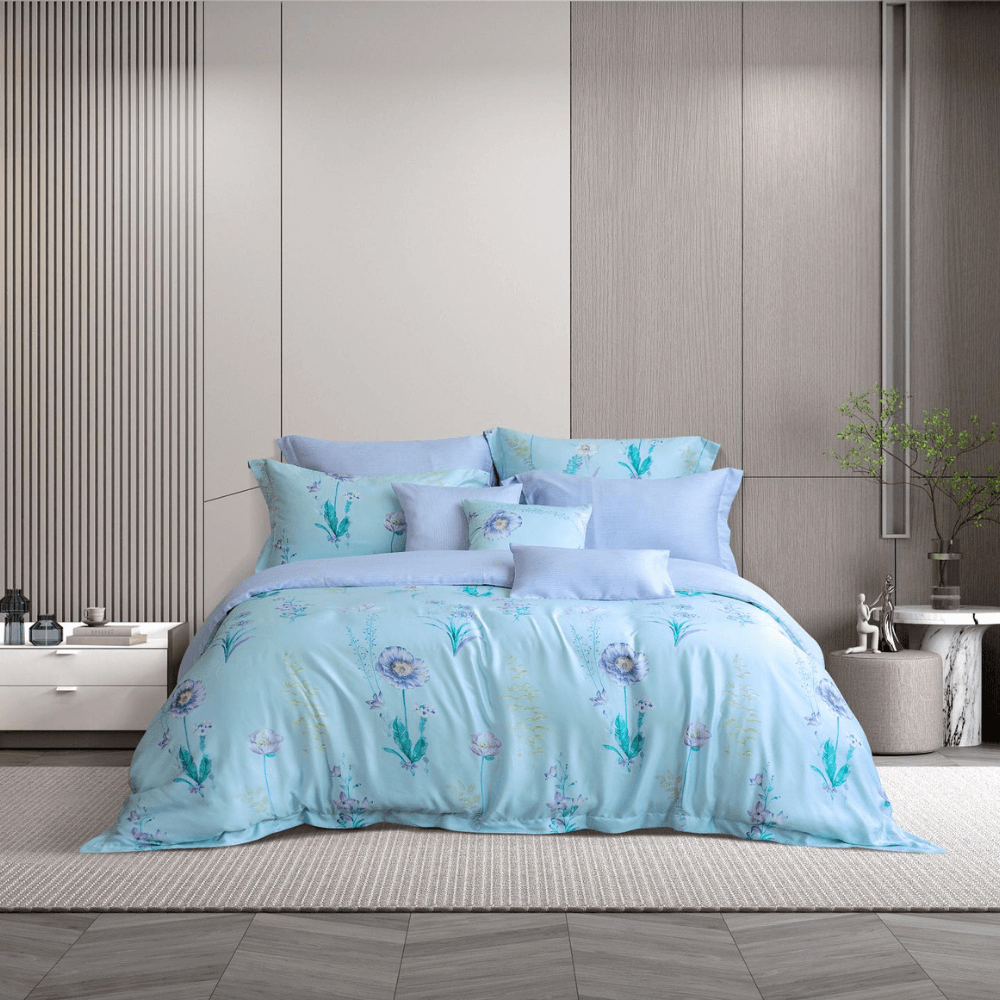 ชุดผ้าปูที่นอน 6 ฟุต 5 ชิ้น AKEMI รุ่น Ardent Prints 9557108063563 สี Hellene (ไม่รวมผ้านวม)