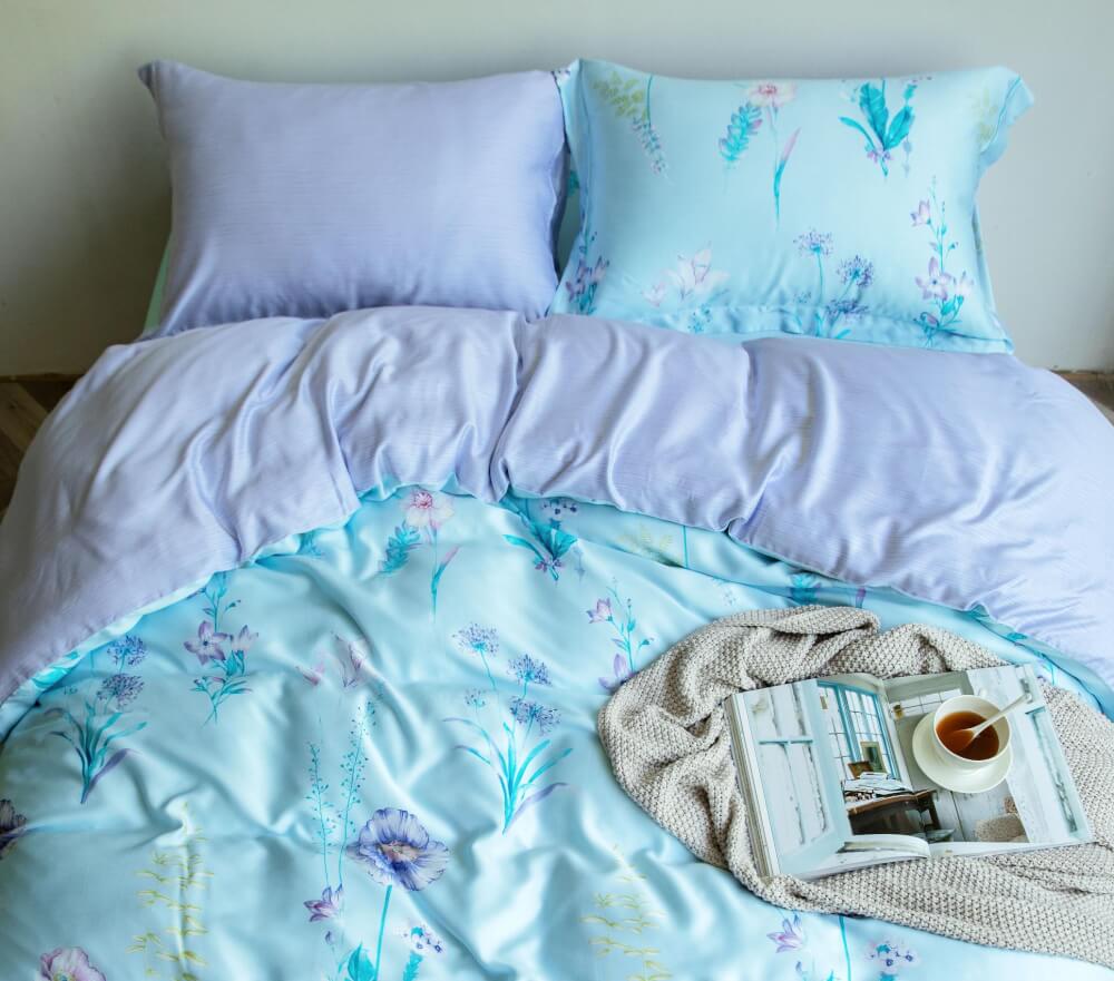 ชุดผ้าปูที่นอน 6 ฟุต 5 ชิ้น AKEMI รุ่น Ardent Prints 9557108063563 สี Hellene (ไม่รวมผ้านวม)