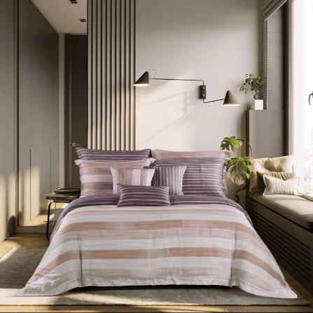 ชุดผ้าปูที่นอน 6 ฟุต 5 ชิ้น AKEMI รุ่น Ardent Prints 9557108439979 สี Morteno (ไม่รวมผ้านวม)_1