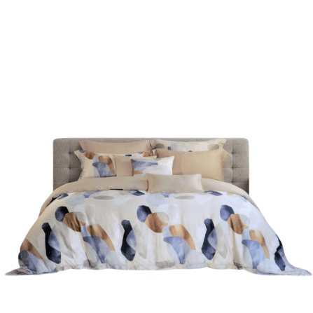 ชุดผ้าปูที่นอน 5 ฟุต 5 ชิ้น AKEMI รุ่น Ardent Prints 9557108595460 สี Steine (ไม่รวมผ้านวม)_0